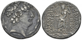 The Seleucid Kings, Philip I Philadelphus, 95-75 BC Antiochia (?) Tetradrachm circa 95-75 - From the collection of a Mentor.
