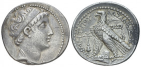 The Seleucid Kings, Demetrius II Nicator, First reign, 146-138 Tyre Tetradrachm 146-145 (year 167) - From the collection of a Mentor.