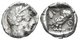 Arabia, Gaza Drachm Imitating Athens mid V cent.-333 BC - Ex Naville sale 65, 102.