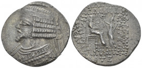 Parthia, Phraates IV, 38-2 Seleucia on the Tigris Tetradrachm 27 BC - From the collection of a Mentor.