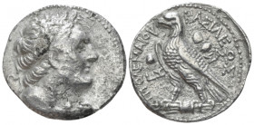 The Ptolemies, Ptolemy IV Philopator, 221-205 Salmis Tetradrachm 176-175