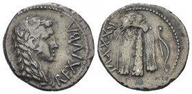 Kings of Mauretania, Juba II, 25-23 Caesarea Denarius AD 11