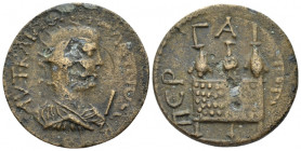 Pamphilia, Perge Gallienus, 253-268 Bronze circa 253-268 - From the E.E. Clain-Stefanelli collection.