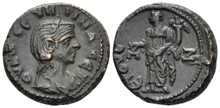 Egypt, Alexandria Severina, wife of Aurelian Tetradrachm circa 274-275 (year 7),...