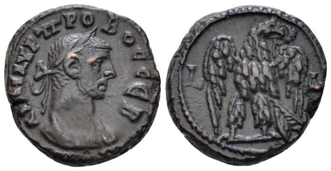 Egypt, Alexandria Probus, 276-282 Tetradrachm circa 278-279 (year 4), billon 18....