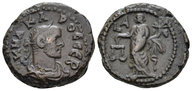 Egypt, Alexandria Carus, 282-283 Tetradrachm circa 282-283 (year 1), billon 20.0...