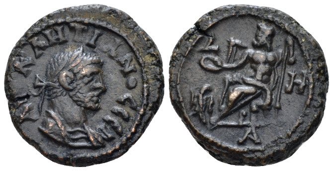 Egypt, Alexandria Diocletian, 284-305 Tetradrachm circa 291-292 (year 8), billon...