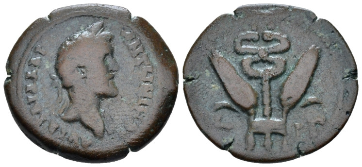 Egypt, Alexandria. Dattari. Antoninus Pius, 138-161 Diobol circa 149-150 (year 1...