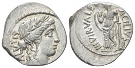 Mn. Acilius Glabrio. Denarius circa 49