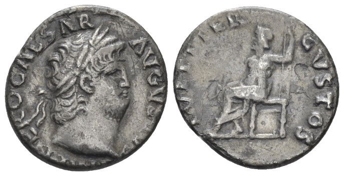 Nero, 54-68 Denarius Rome 66-67, AR 18.00 mm., 3.19 g.
Denarius circa 66-67, AR...