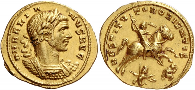 Aurelian, 270 – 275. Aureus, Antioch early 273, AV 5.29 g. AVRELIA – NVS AVG Lau...