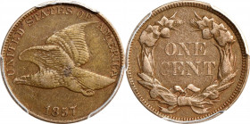 1857 Flying Eagle Cent. Type of 1857. VF-35 (PCGS).
PCGS# 2016. NGC ID: 2276.

Estimate: $0.00- $0.00