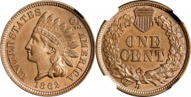 1862 Indian Cent. MS-62 (NGC).
PCGS# 2064. NGC ID: 227H.

Estimate: $0.00- $0.00