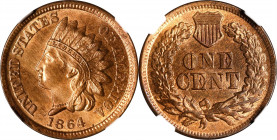 1864 Indian Cent. Bronze. MS-64 RB (NGC).
PCGS# 2077. NGC ID: 227L.

Estimate: $0.00- $0.00