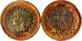 1865 Indian Cent. Plain 5. MS-64 RB (PCGS).
PCGS# 92083. NGC ID: 227N.

Estimate: $0.00- $0.00