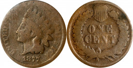 1877 Indian Cent. AG-3 (ANACS). OH.
PCGS# 2127. NGC ID: 2284.

Estimate: $0.00- $0.00