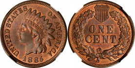 1885 Indian Cent. MS-64 RB (NGC). CAC.
PCGS# 2152. NGC ID: 228C.

Estimate: $0.00- $0.00