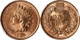 1908 Indian Cent. MS-64 RD (PCGS).
PCGS# 2231. NGC ID: 2295.

Estimate: $0.00- $0.00