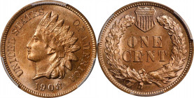 1908 Indian Cent. MS-63 RD (PCGS).
PCGS# 2231. NGC ID: 2295.

Estimate: $0.00- $0.00