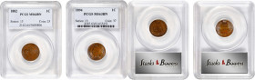 Lot of (2) Mint State 19th Century Indian Cents. (PCGS).
Included are: 1882 MS-64 BN; and 1894 MS-63 BN.

Estimate: $0.00- $0.00