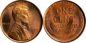 1909 Lincoln Cent. V.D.B. MS-65 RD (PCGS). OGH.
PCGS# 2425. NGC ID: 22AZ.

Estimate: $0.00- $0.00