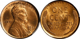 1911 Lincoln Cent. MS-65 RD (PCGS).
PCGS# 2443. NGC ID: 22B7.

Estimate: $0.00- $0.00