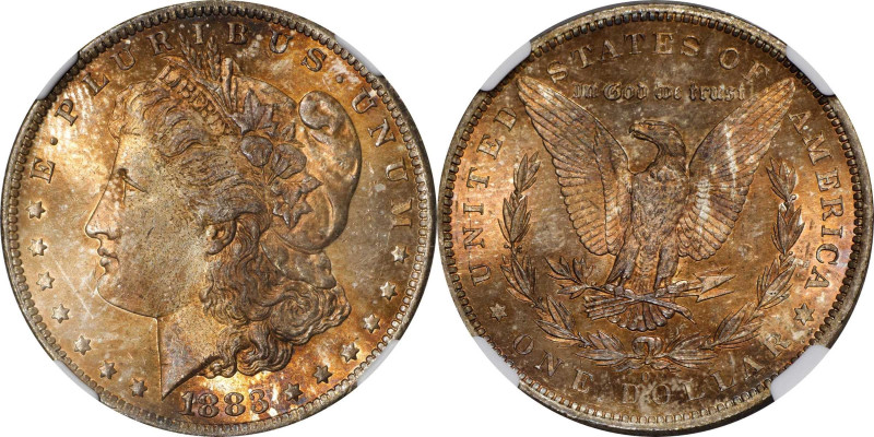 1883-O Morgan Silver Dollar. MS-65 (NGC).
PCGS# 7146. NGC ID: 254J.

Estimate...