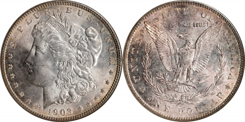 1903 Morgan Silver Dollar. MS-65 (NGC).
PCGS# 7284. NGC ID: 256R.

Estimate: ...