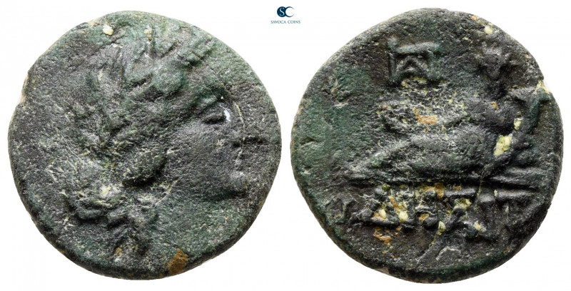 Thrace. Odessos circa 115-71 BC. 
Bronze Æ

17 mm, 3,71 g



nearly very ...