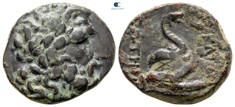 Mysia. Pergamon circa 133-27 BC. 
Bronze Æ

22 mm, 7,86 g



nearly very ...