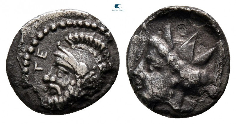 Cilicia. Tarsos circa 400-300 BC. 
Obol AR Fourrée

9 mm, 0,62 g



very ...