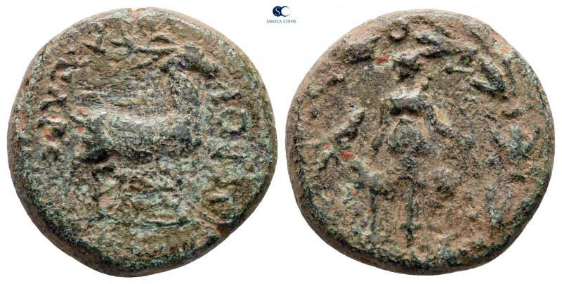 Lydia. Hierocaesarea. Pseudo-autonomous issue. Time of Trajan to Antoninus Pius ...