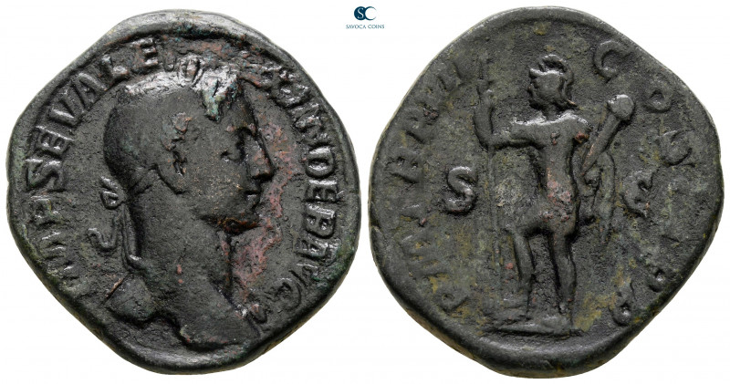 Severus Alexander AD 222-235. Rome
Sestertius Æ

31 mm, 22,02 g



very f...