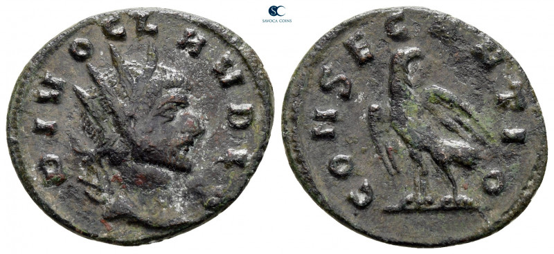 Divus Claudius II (Gothicus) AD 270. Rome
Billon Antoninianus

22 mm, 3,37 g...