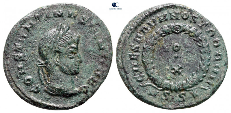 Constantine II, as Caesar AD 317-337. Siscia
Follis Æ

19 mm, 2,58 g



v...