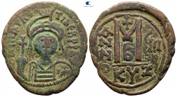 Maurice Tiberius AD 582-602. Cyzicus. Follis or 40 Nummi Æ