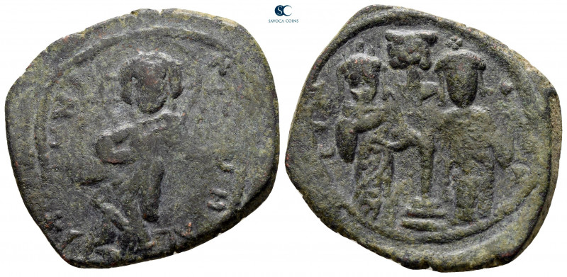 Constantine X Ducas and Eudocia AD 1059-1067. Constantinople
Follis Æ

29 mm,...