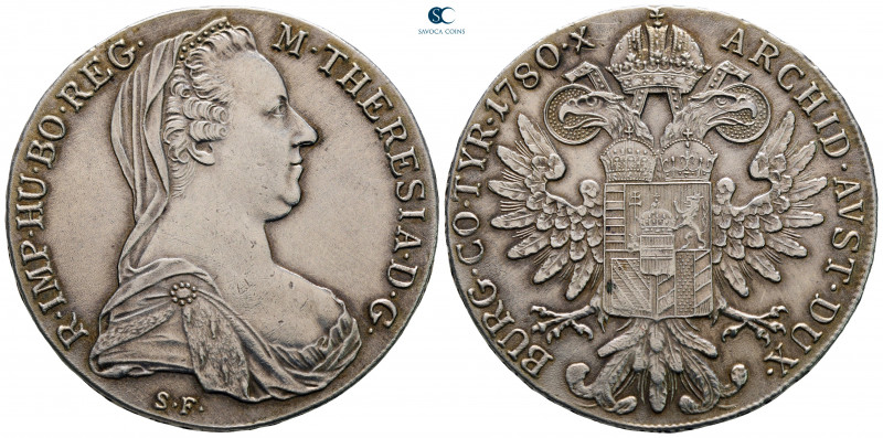 Austria. Maria Theresia AD 1740-1780.
1 Thaler AR, modern struck

41 mm, 28,0...