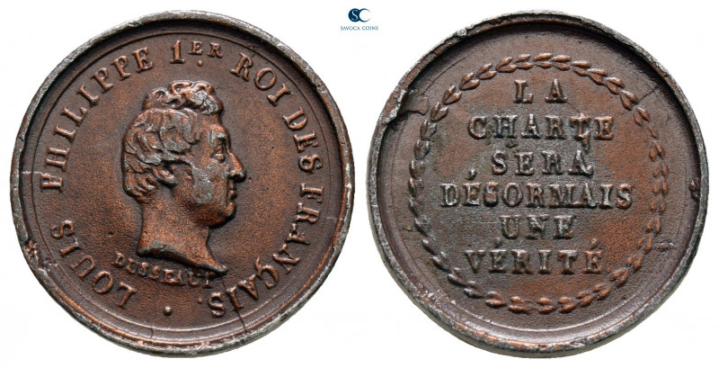 France. Louis-Philippe AD 1830-1848.
Medal CU

17 mm, 1,87 g



very fine