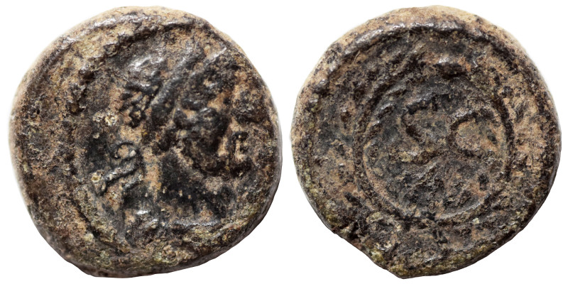 SYRIA, Seleucis and Pieria. Antioch. Hadrian. 117-138. Half-Quadrans (bronze, 1....