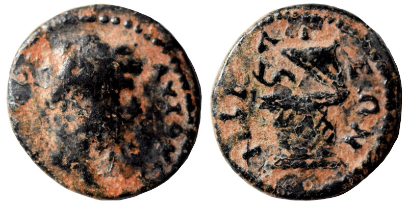BITHYNIA. Nicaea. Septimius Severus, 193 – 211. Ae (bronze, 1.88 g, 15 mm). [ΣΕΟ...
