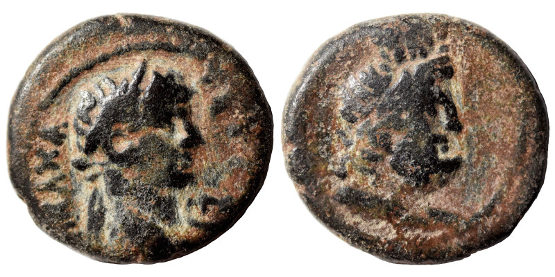 JUDAEA. Caesarea Maritima (?). Caracalla (?), 198-217. Ae (bronze, 3.33 g, 16 mm...