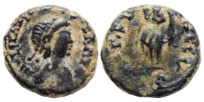 Roman Imperial. Ae (bronze, 2.23 g, 15 mm). Nearly very fine