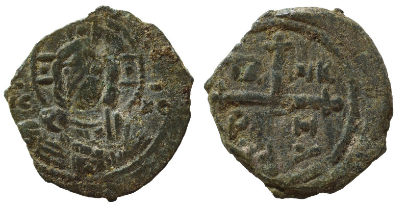 CRUSADERS. Principality of Antioch. Tancred, regent, 1101-1112. Follis (bronze, ...