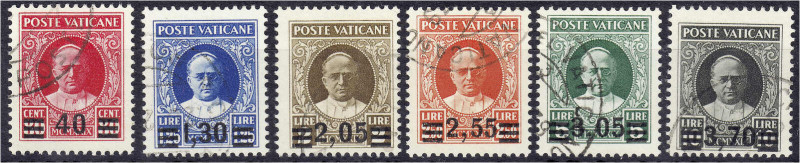 Ausland
Vatikan
Provisoriensatz 1934, kompletter Satz in gestempelter Erhaltun...