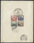 Deutschland
Deutsches Reich
IPOSTA-Block 1930, gestempelter Block auf R-Brief. Mi. 2.000,-€.
Brief. Michel Block 1.
