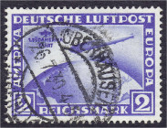 Deutschland
Deutsches Reich
2 M Südamerikafahrt 1930, gestempelt ,,OBERHAUSEN 26.7.30", signiert. Mi. 400,-€.
gestempelt. Michel 438 Y.