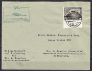 Deutschland
Deutsches Reich
4 M Polarfahrt 1931, sauber gestempelt auf Brief, Marke mit Unterrand. Mi. 1.100,-€.
Brief. Michel 458.