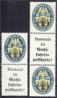 Deutschland
Deutsches Reich
Zusammendrucke
Nothilfe 1928, zwei senkrechte Zusammendrucke 8+A1.1 und 8+A1.1+8 in ungebrauchter Erhaltung, optisch wi...