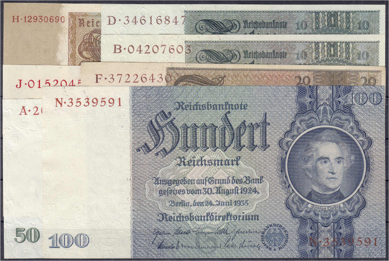 Die deutschen Banknoten ab 1871 nach Rosenberg
Deutsches Reich, 1871-1945
Insg...